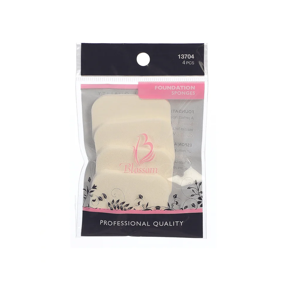 Blossom Professional Quality Foundation Sponges β 4pcs Set