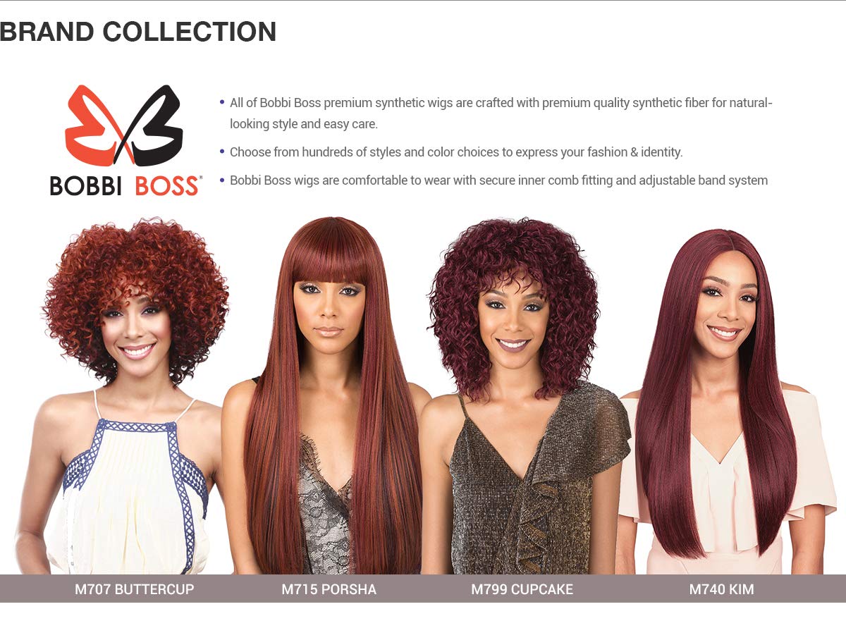 Bobbi Boss Synthetic Full Wig - M707 ButterCup - Image 2