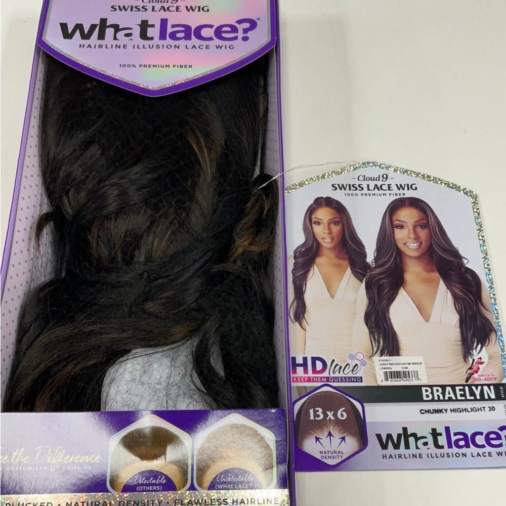 Sensationnel Cloud 9 What Lace HD Synthetic Lace Front Wig - Braelyn - Image 9