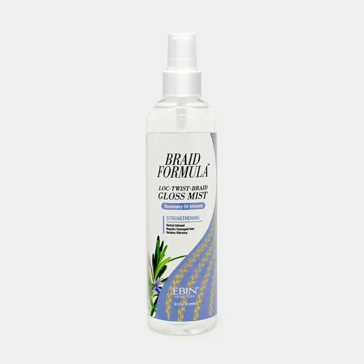 Braid Formula Gloss Mist โ Rosemary Oil / Citrus Oil / Aloe Infused โ 8.5โฏoz
