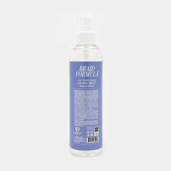 Braid Formula Gloss Mist โ Rosemary Oil / Citrus Oil / Aloe Infused โ 8.5โฏoz - Image 2