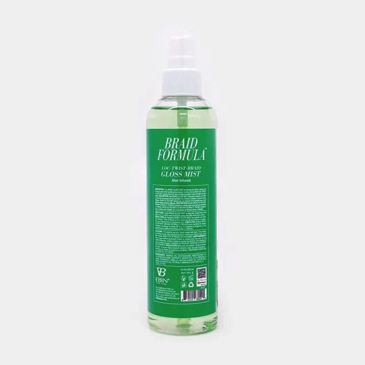 Braid Formula Gloss Mist โ Rosemary Oil / Citrus Oil / Aloe Infused โ 8.5โฏoz - Image 4
