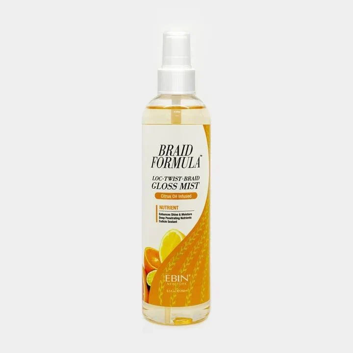 Braid Formula Gloss Mist โ Rosemary Oil / Citrus Oil / Aloe Infused โ 8.5โฏoz - Image 5