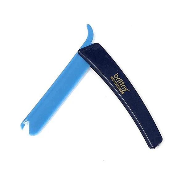 Brittny Shaving Brush & No Blade Shaver – Classic Barber Tools - Image 2