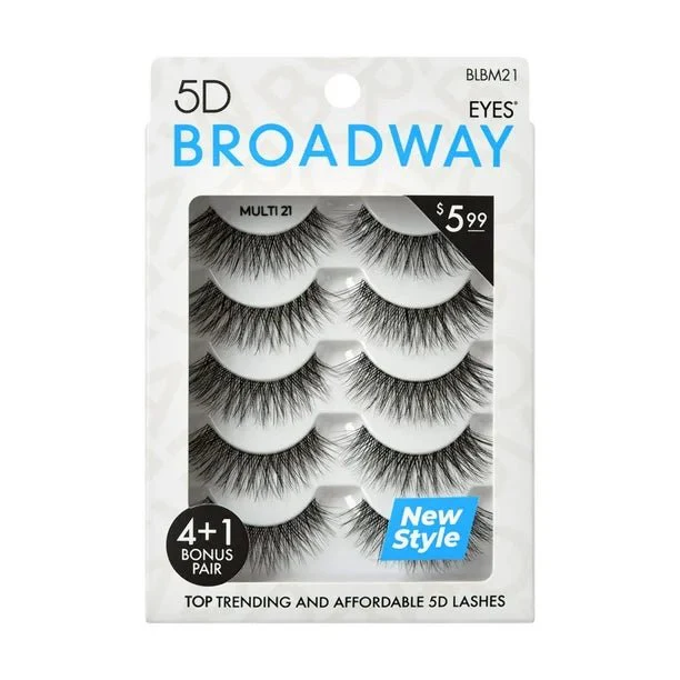 Broadway 5D Lash Multi Pack Collection