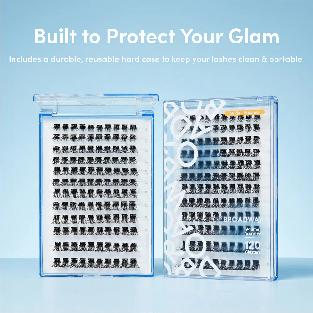 Broadway DIY Lash Clusters Mega Pack β 9-16mm