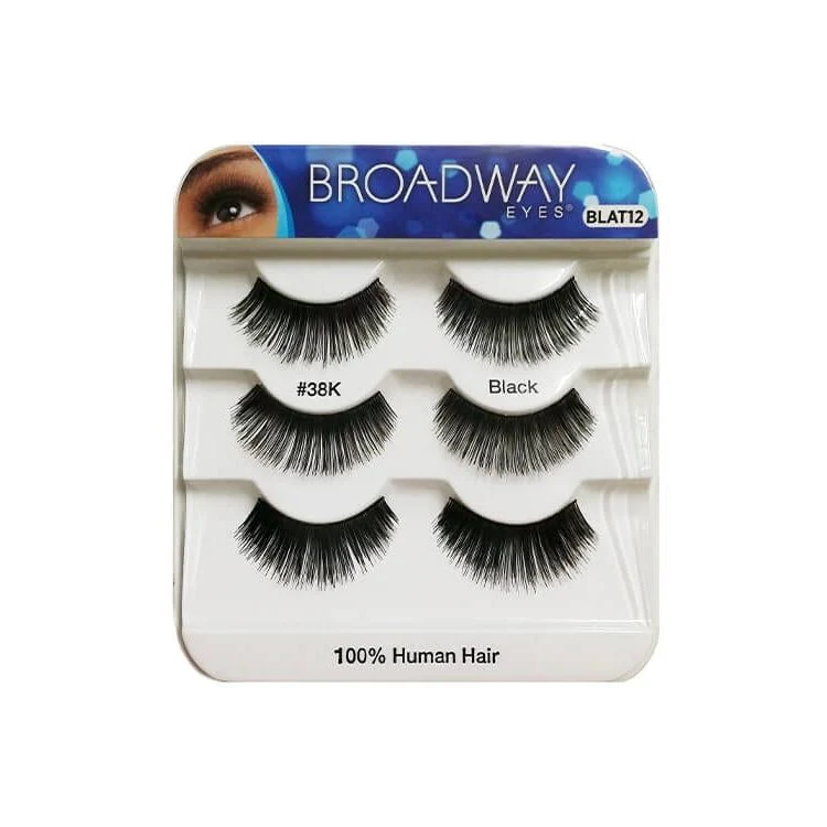Broadway Eyes 100% Human Hair Strip Lashes – 3 Pack - Image 4