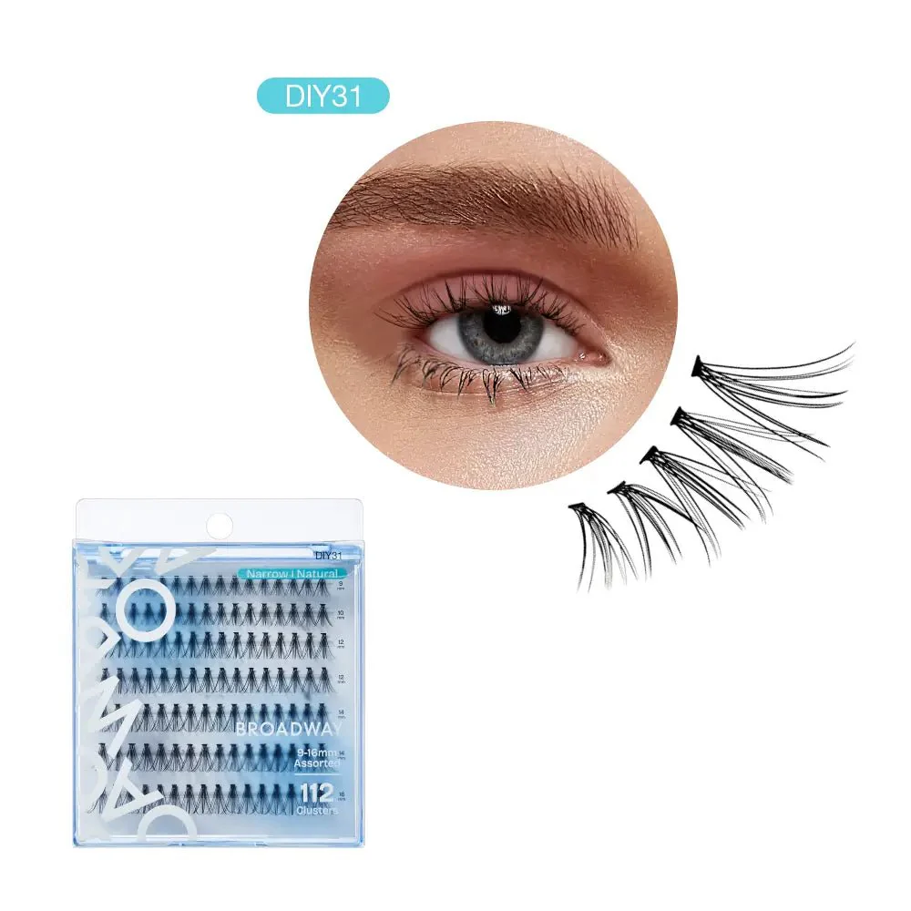 Broadway Natural DIY Cluster Lashes β 112-140pcs - Image 5