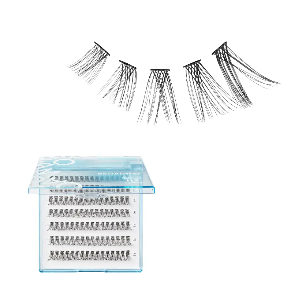 Broadway Natural DIY Cluster Lashes β 112-140pcs - Image 7