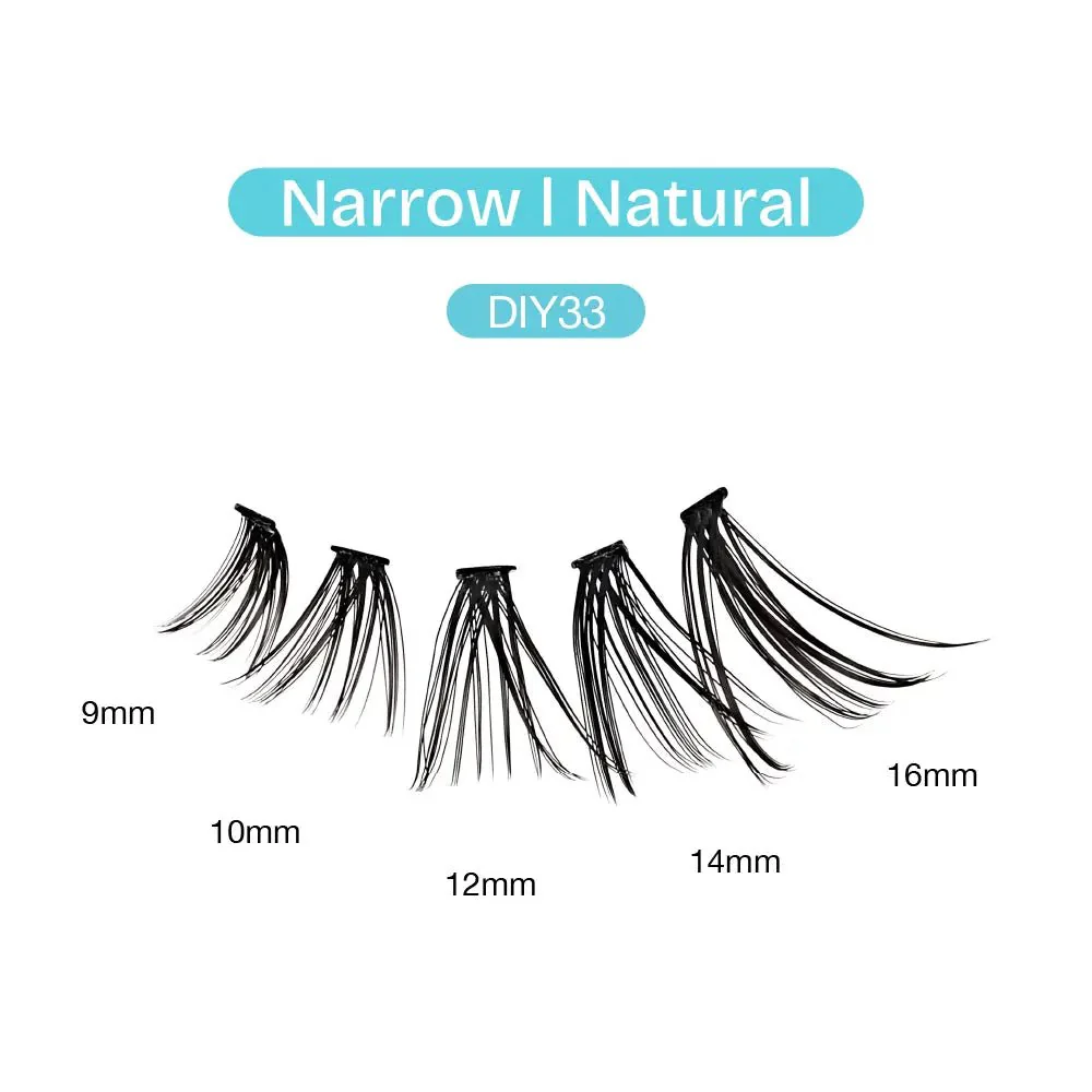 Broadway Natural DIY Cluster Lashes β 112-140pcs - Image 8