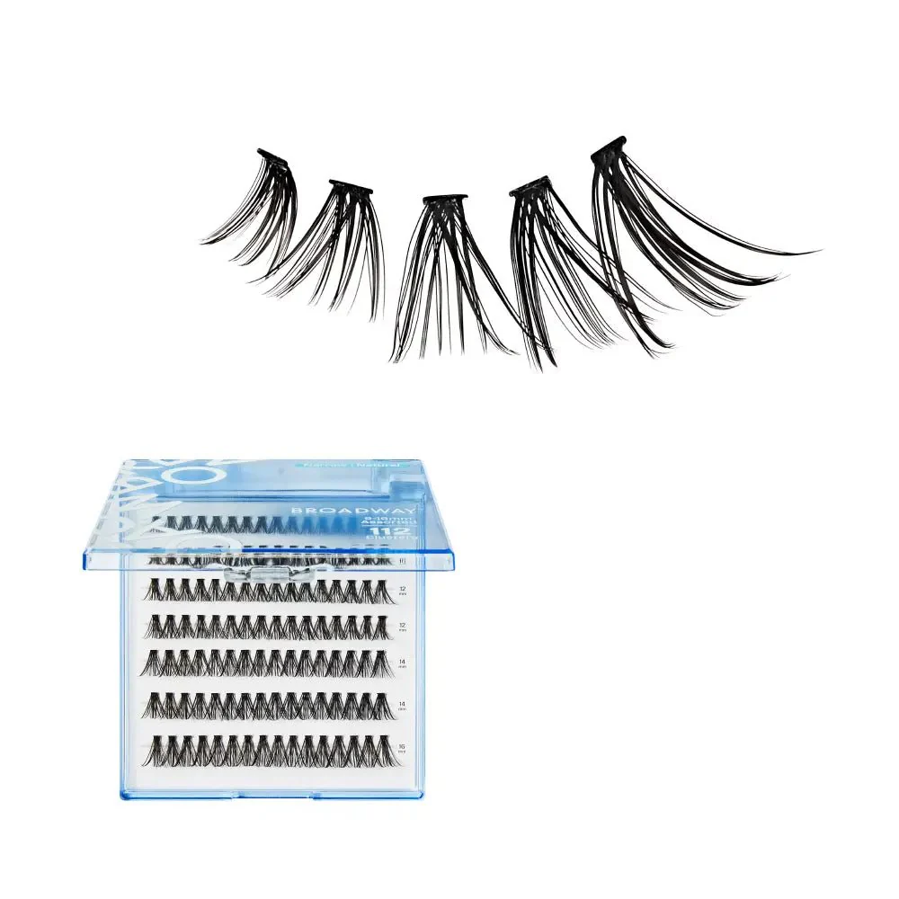 Broadway Natural DIY Cluster Lashes β 112-140pcs - Image 9