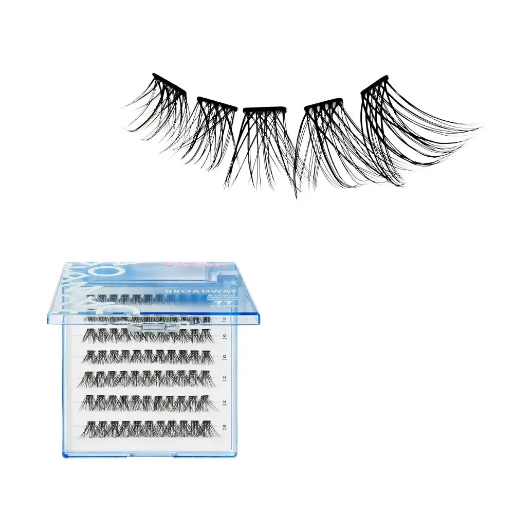 Broadway Natural DIY Cluster Lashes – (70–77pcs) - Image 12
