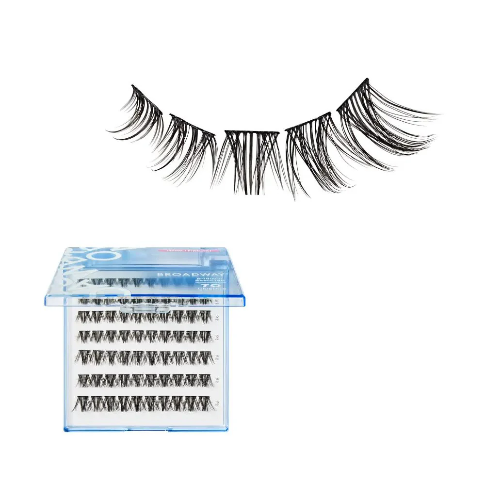 Broadway Natural DIY Cluster Lashes – (70–77pcs) - Image 24
