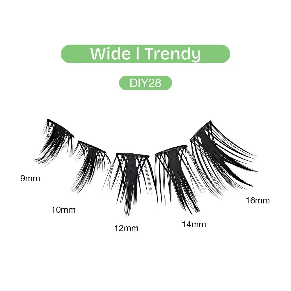 Broadway Trendy DIY Cluster Lashes – (70–112pcs) - Image 10