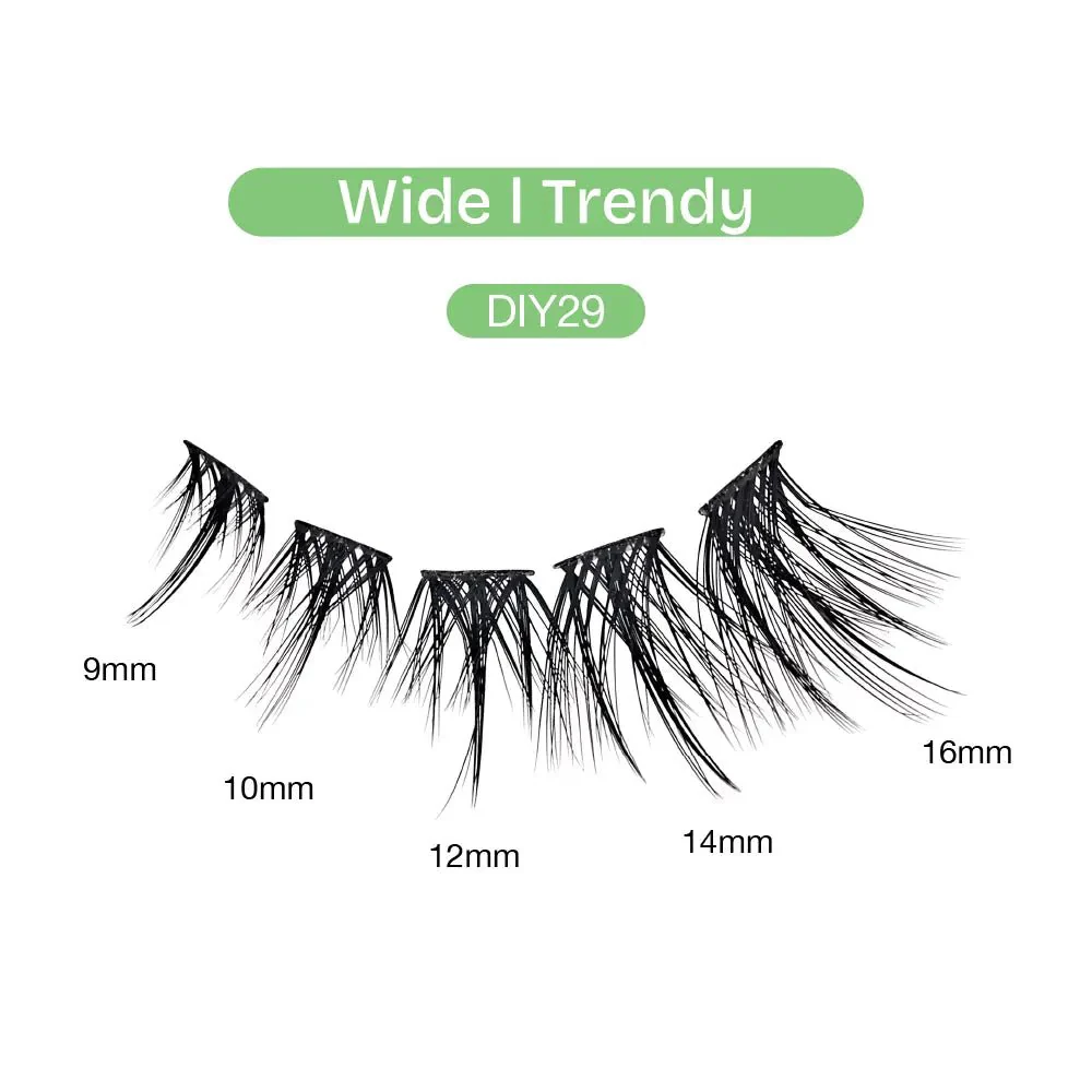 Broadway Trendy DIY Cluster Lashes – (70–112pcs) - Image 12