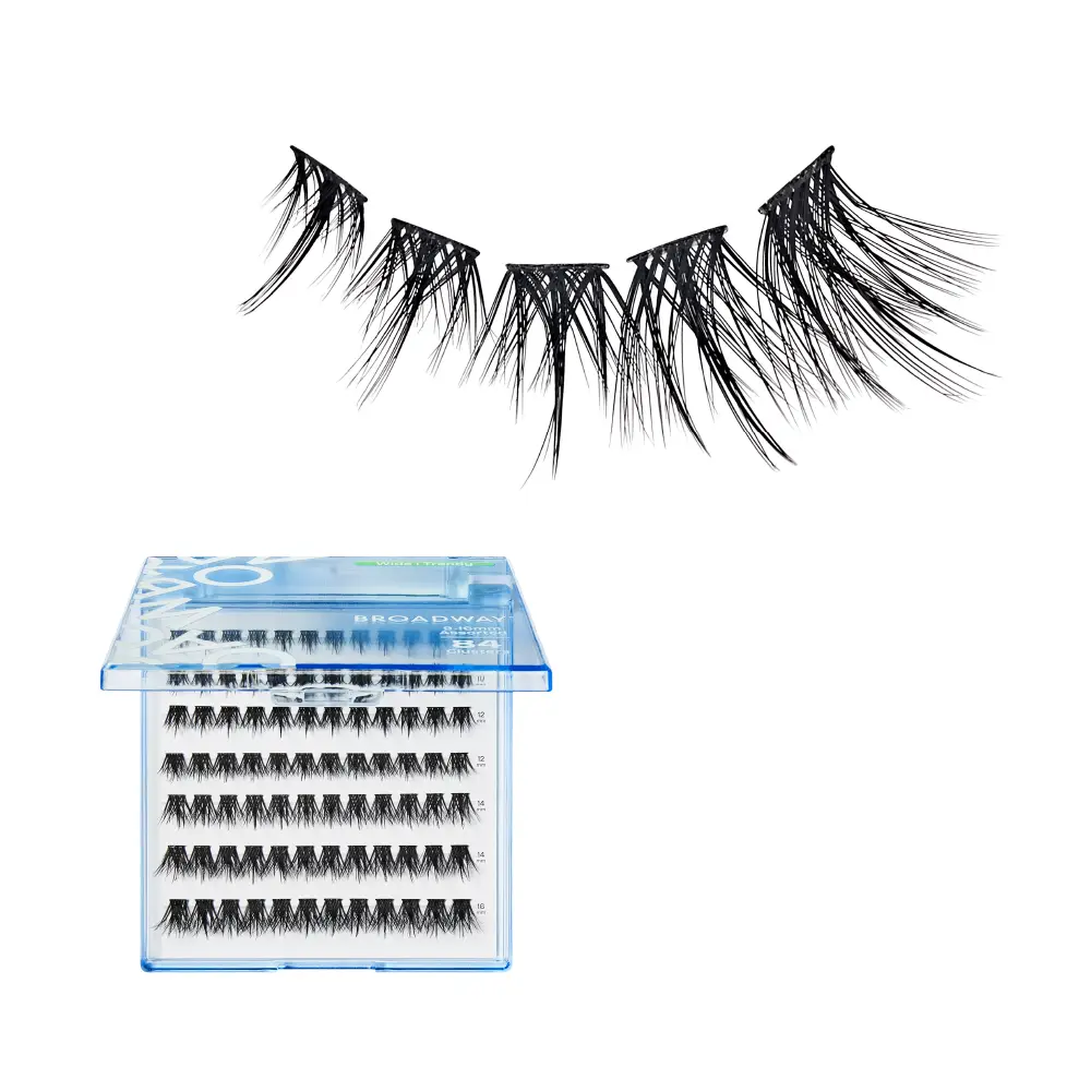 Broadway Trendy DIY Cluster Lashes – (70–112pcs) - Image 13
