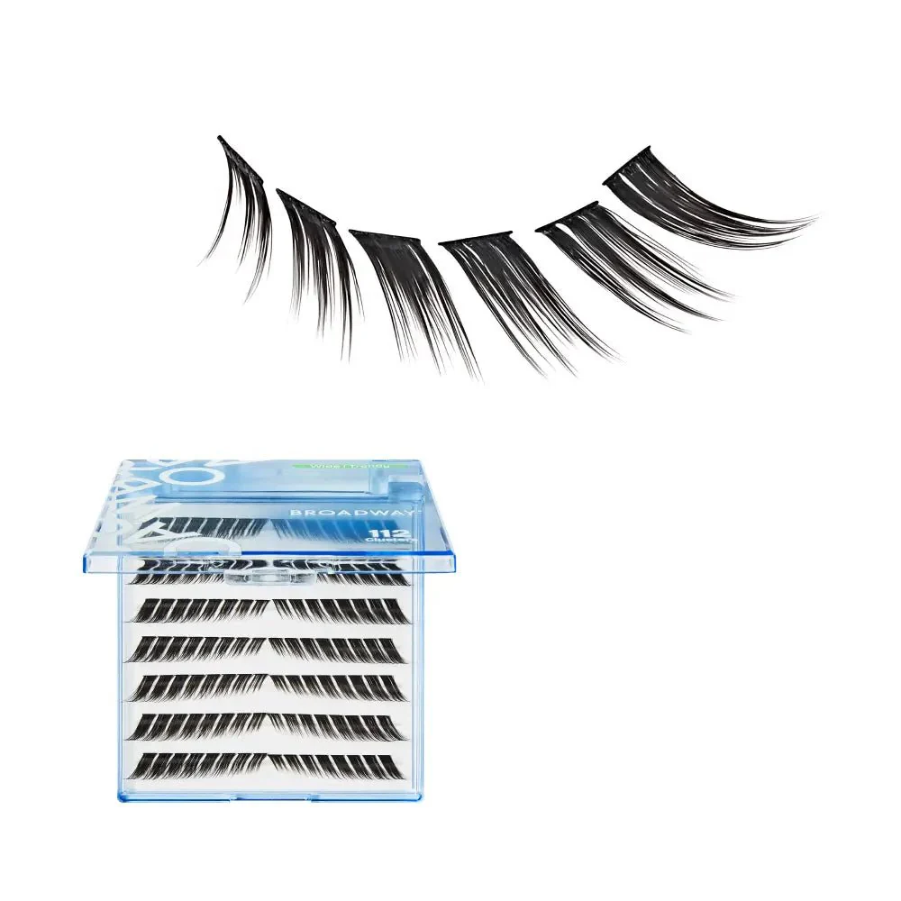 Broadway Trendy DIY Cluster Lashes – (70–112pcs) - Image 15