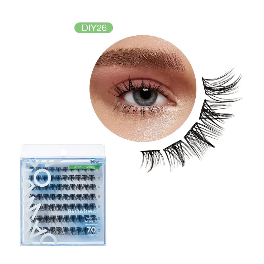 Broadway Trendy DIY Cluster Lashes – (70–112pcs) - Image 7