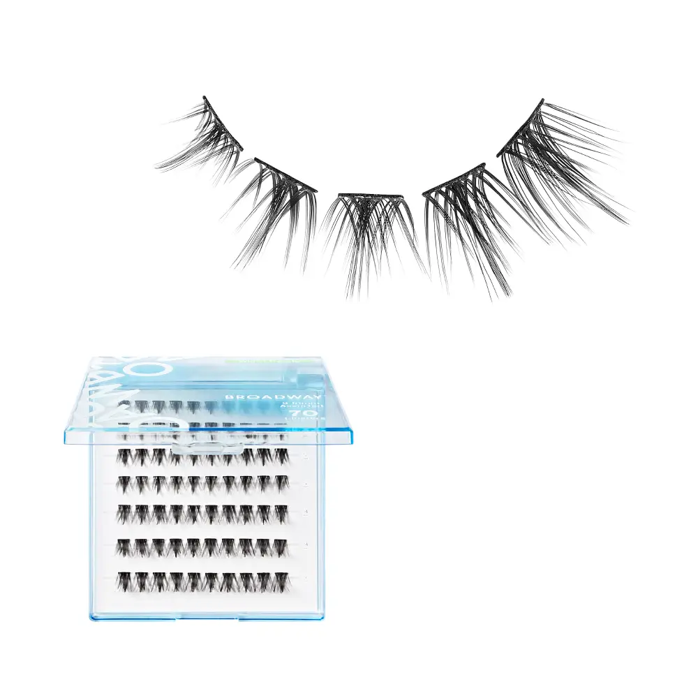 Broadway Trendy DIY Cluster Lashes – (70–112pcs) - Image 9