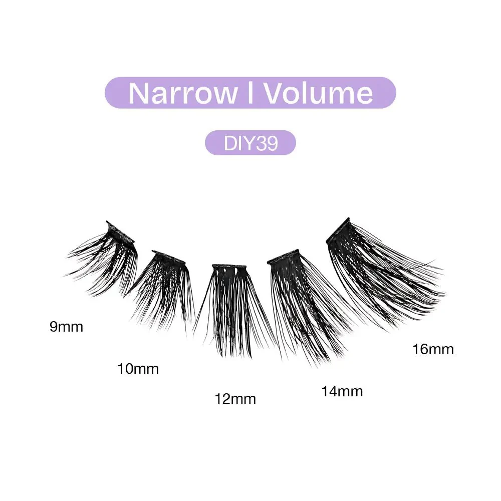 Broadway Volume DIY Cluster Lashes – 112pcs - Image 10