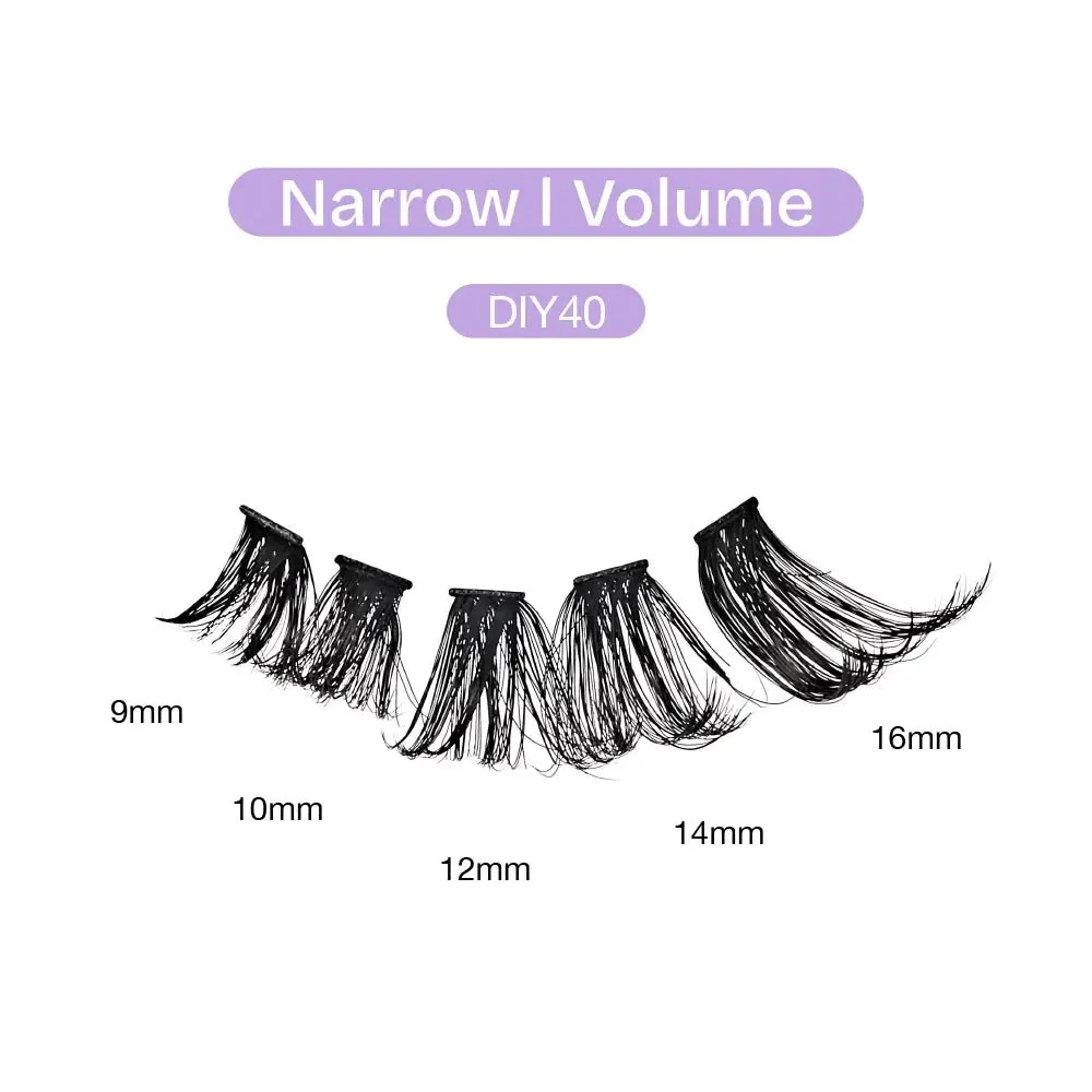 Broadway Volume DIY Cluster Lashes – 112pcs - Image 12