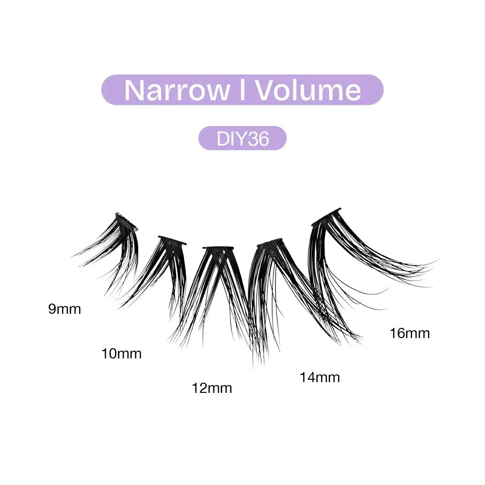 Broadway Volume DIY Cluster Lashes – 112pcs - Image 4