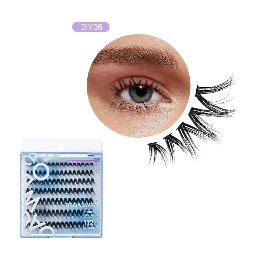 Broadway Volume DIY Cluster Lashes – 112pcs - Image 5