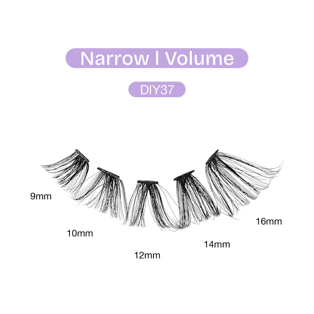 Broadway Volume DIY Cluster Lashes – 112pcs - Image 6