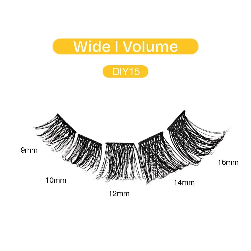 Broadway Volume DIY Cluster Lashes – Bold (56–84pcs) - Image 13