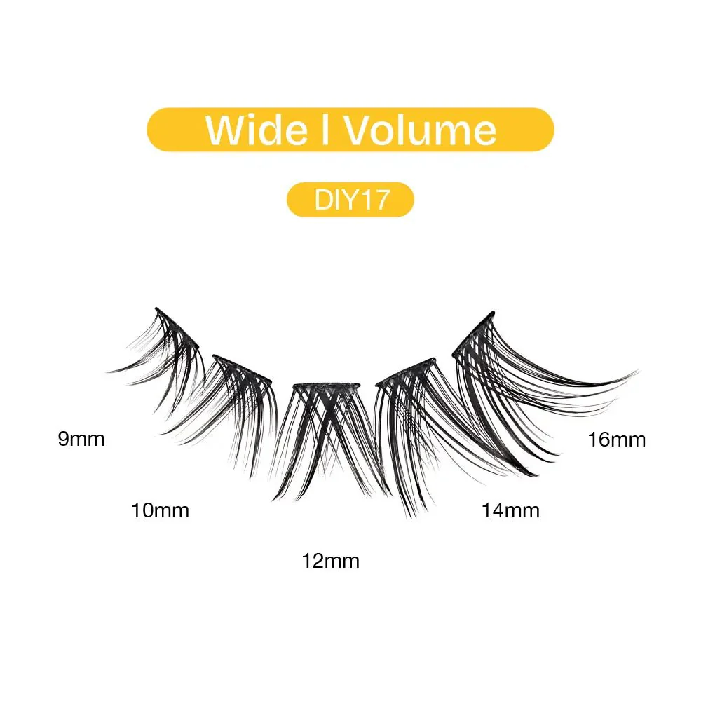 Broadway Volume DIY Cluster Lashes – Bold (56–84pcs) - Image 17