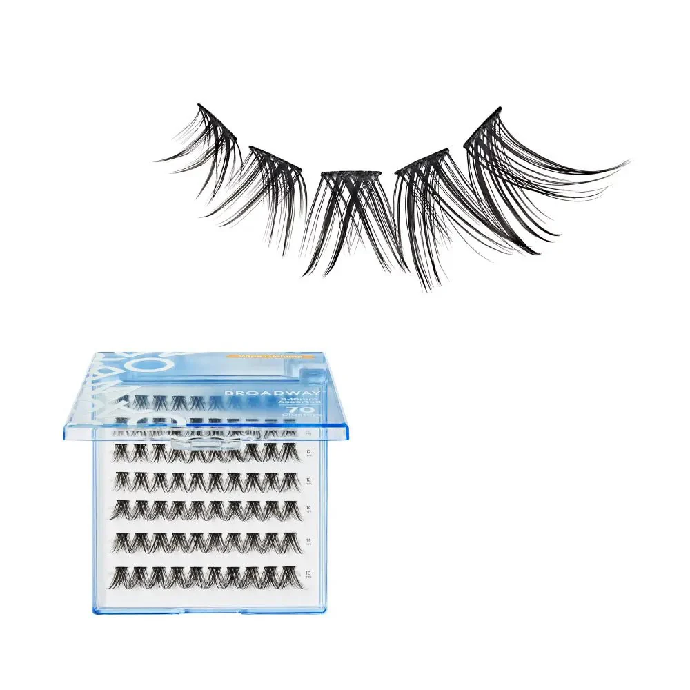 Broadway Volume DIY Cluster Lashes – Bold (56–84pcs) - Image 18