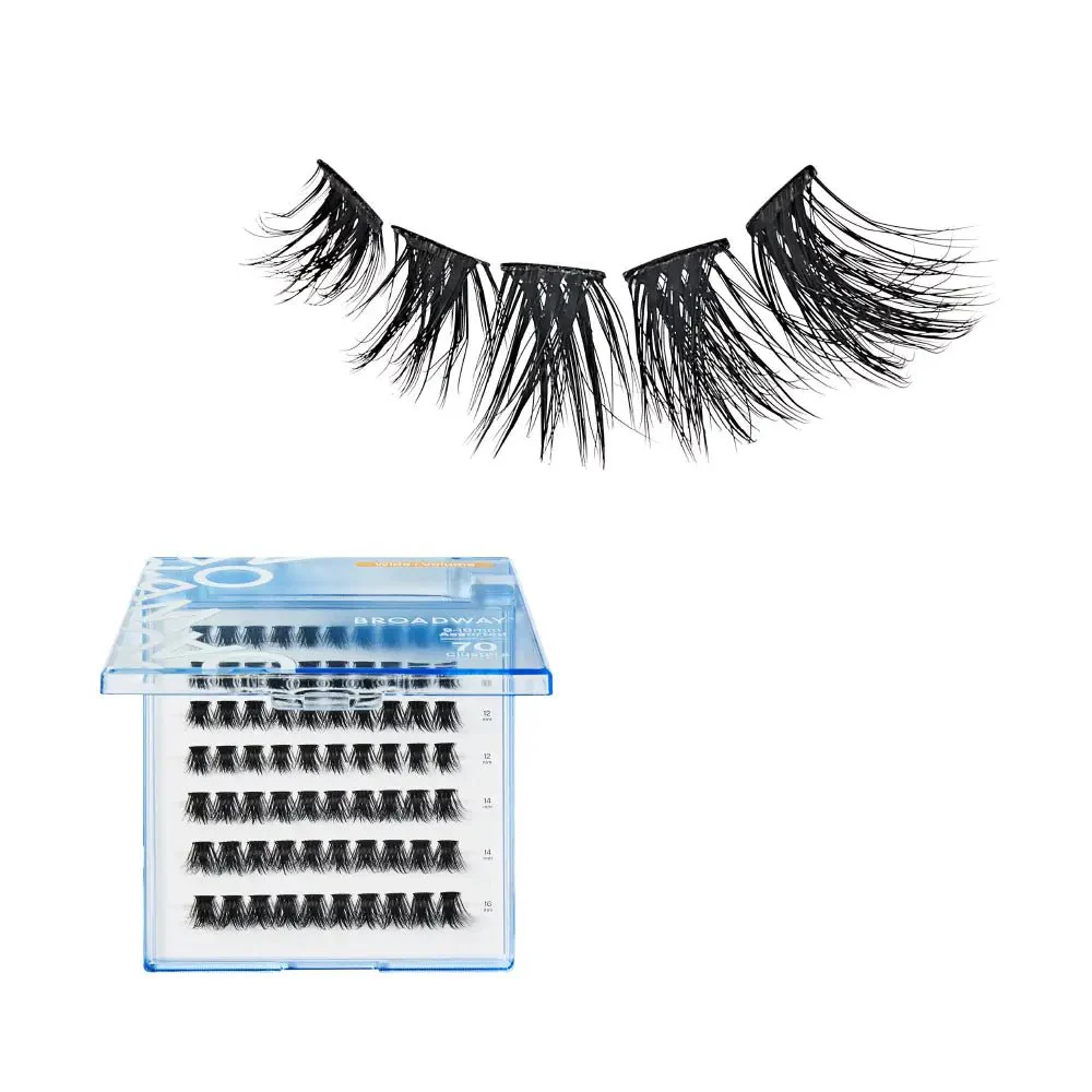 Broadway Volume DIY Cluster Lashes – Bold (56–84pcs) - Image 20