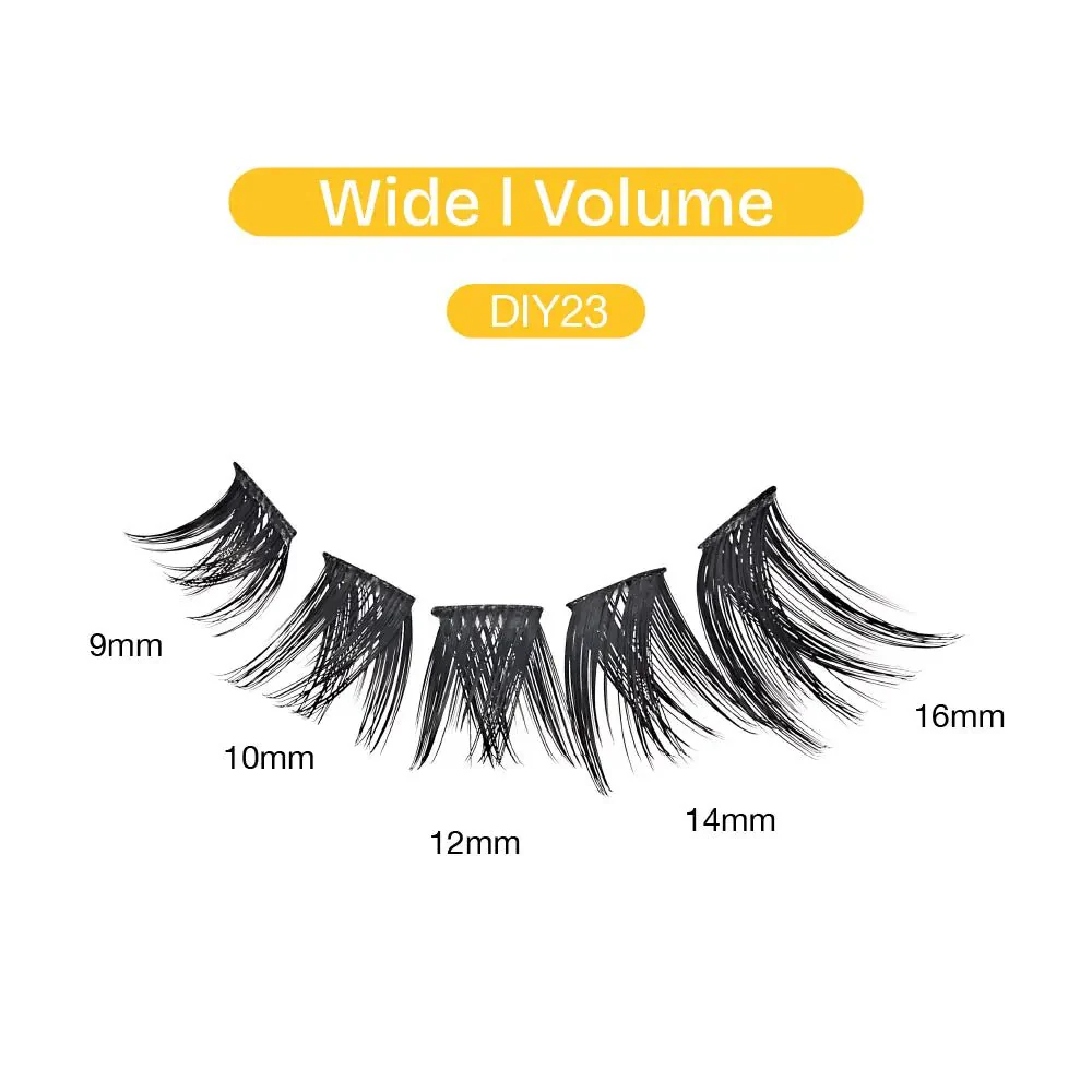 Broadway Volume DIY Cluster Lashes – Bold (56–84pcs) - Image 29