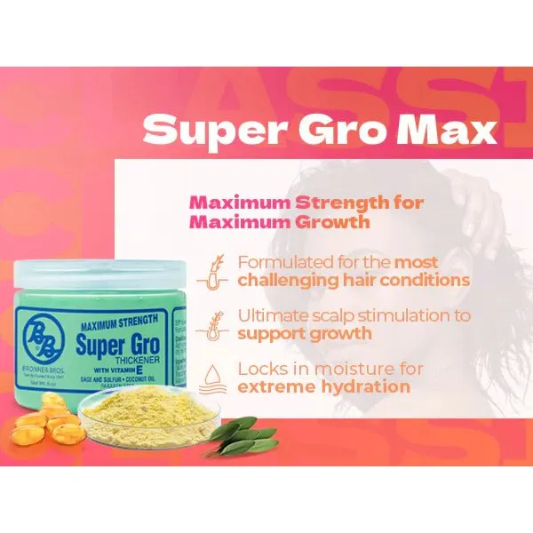 Bronner Bros Super Gro Hair & Scalp Conditioner β 6 Variants - Image 4