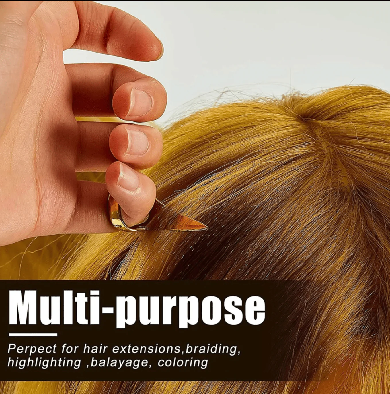 BTL Professional Adjustable Braider Hair Parting & Sectioning Ring - Image 5