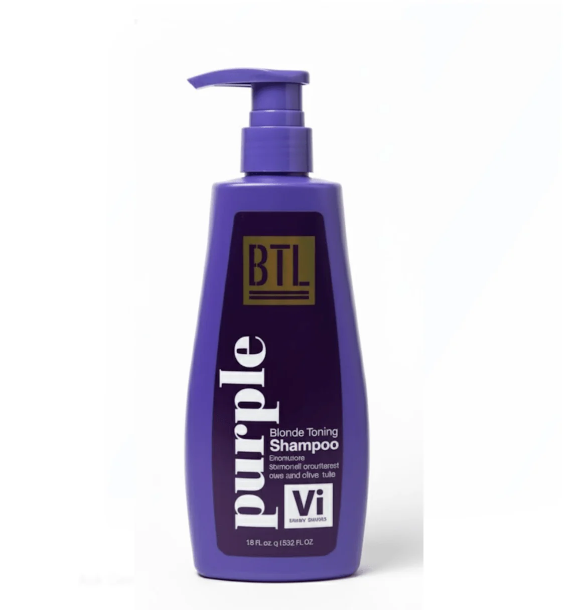BTL Purple Blonde Toning Shampoo - Image 4