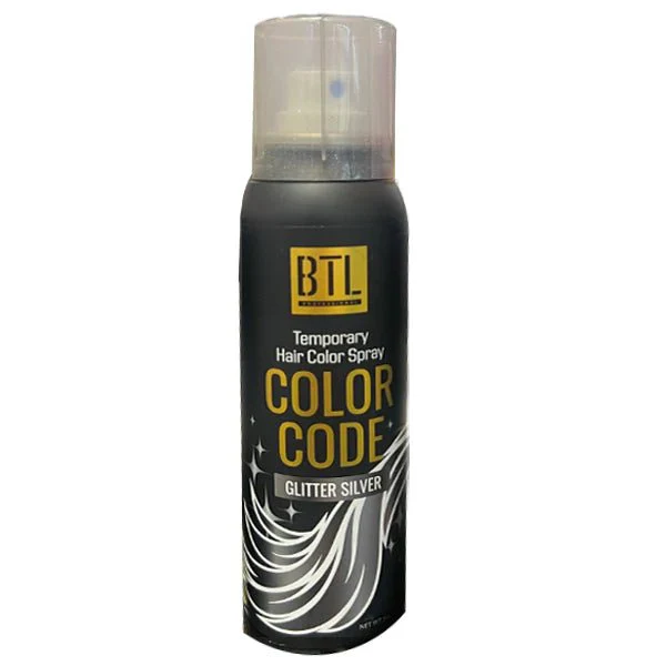 BTL Temporary Hair Color Glitter Spray – 3oz - Image 4