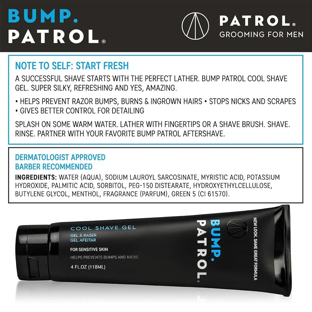 Bump Patrol Cool Shave Gel โ 4 oz - Image 3