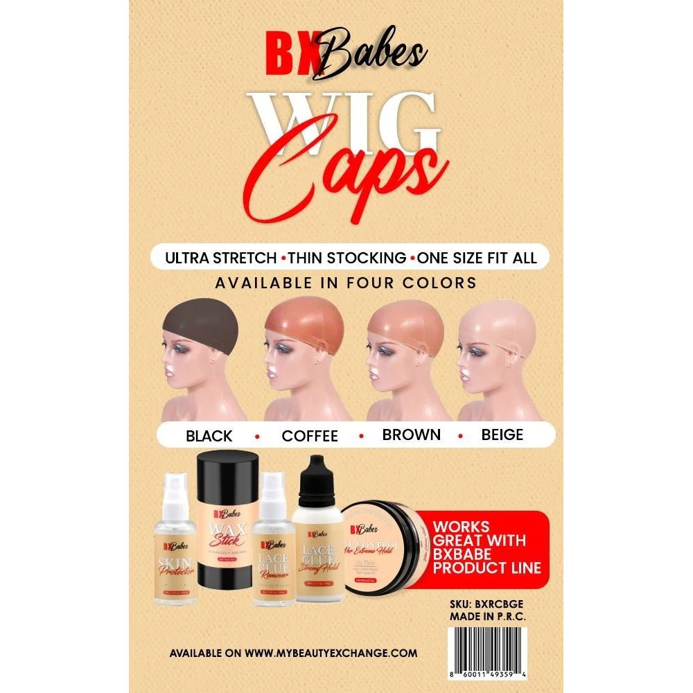 BxBabes Regular Wig Caps - 1 Dz - Image 8