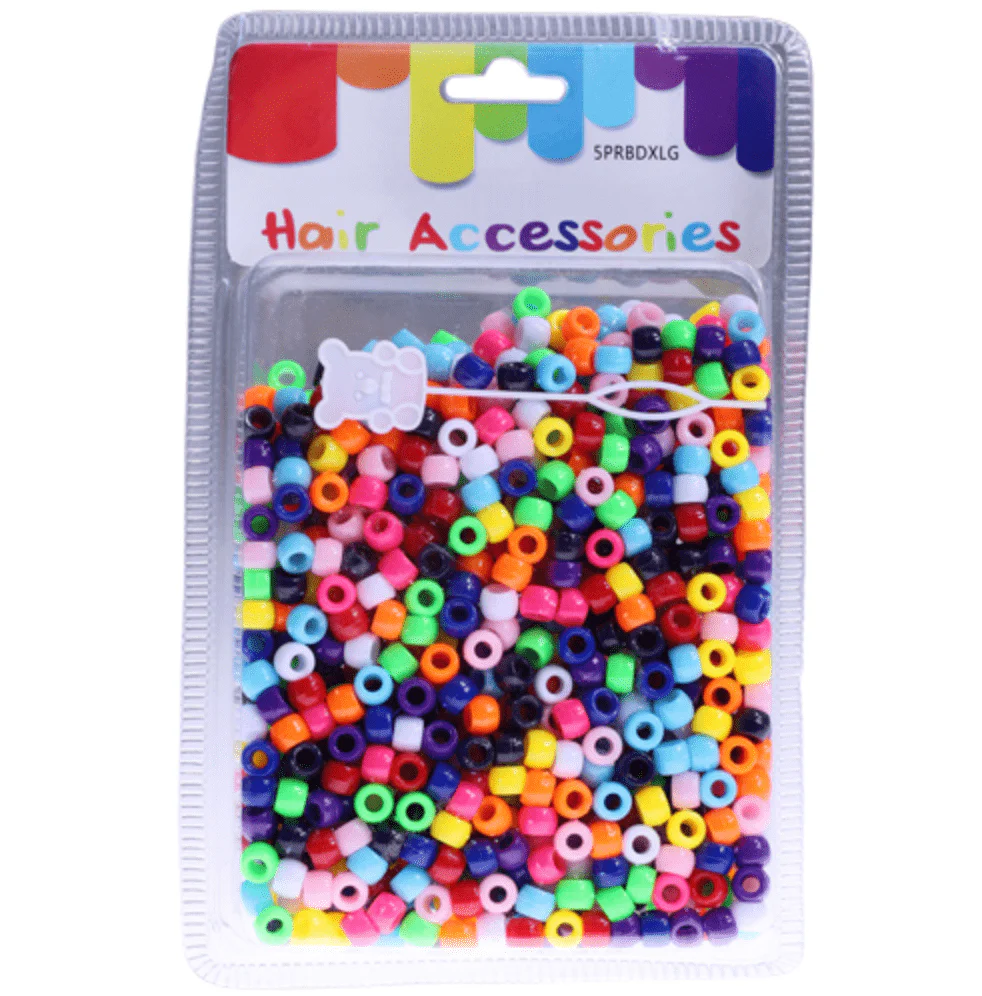 C&L Trading Deluxe Plastic Beads Large Pack