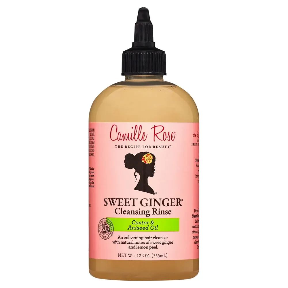 Camille Rose Cleanse Collection – Sweet Ginger, Chebe + Castor, Scalp Treatment – 12 oz