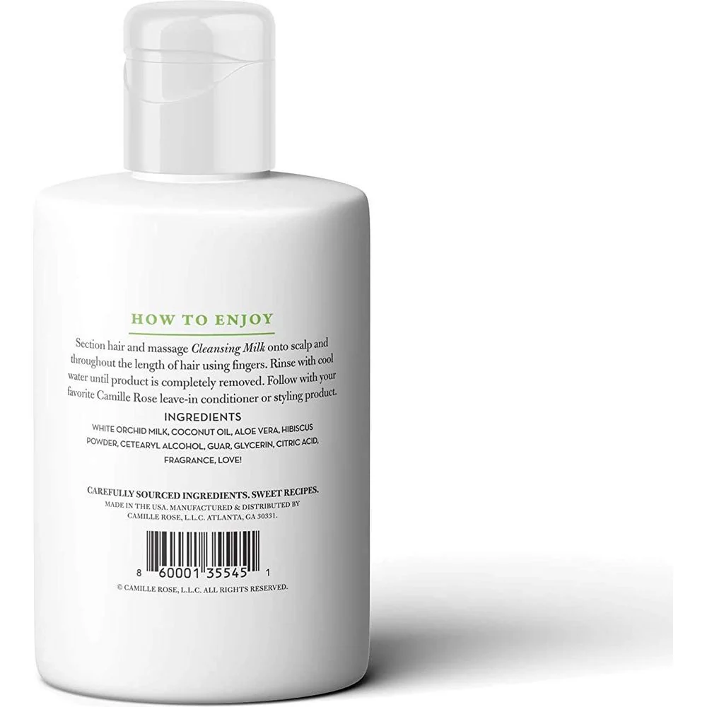 Camille Rose White Orchid Cleansing Milk – 8 fl oz - Image 3