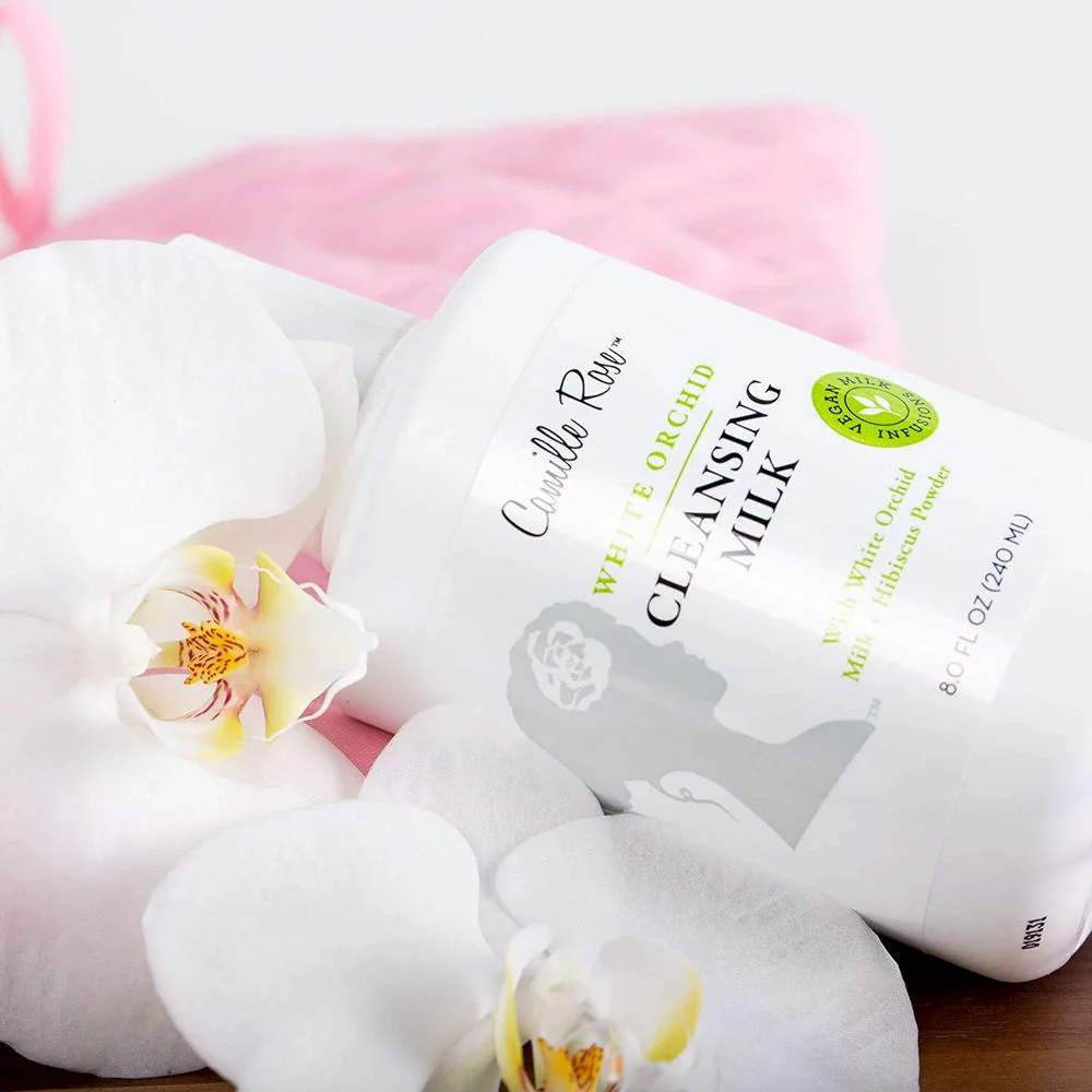 Camille Rose White Orchid Cleansing Milk – 8 fl oz - Image 5