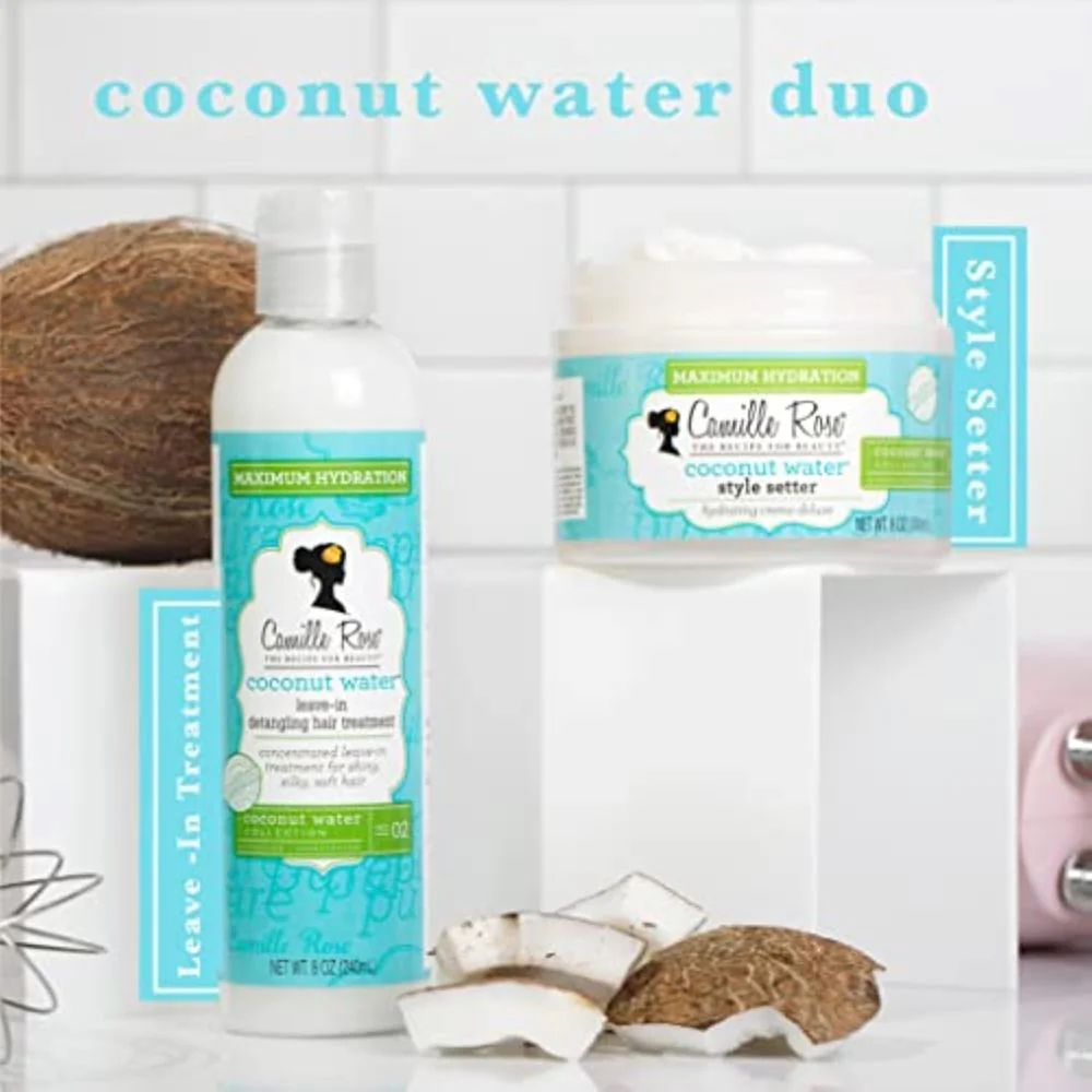 Camille Rose Coconut Water Leave-In Conditioner - 8 oz - Image 6