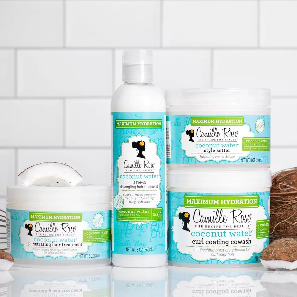 Camille Rose Coconut Water Curl Coating Cowash - 12 oz - Image 3