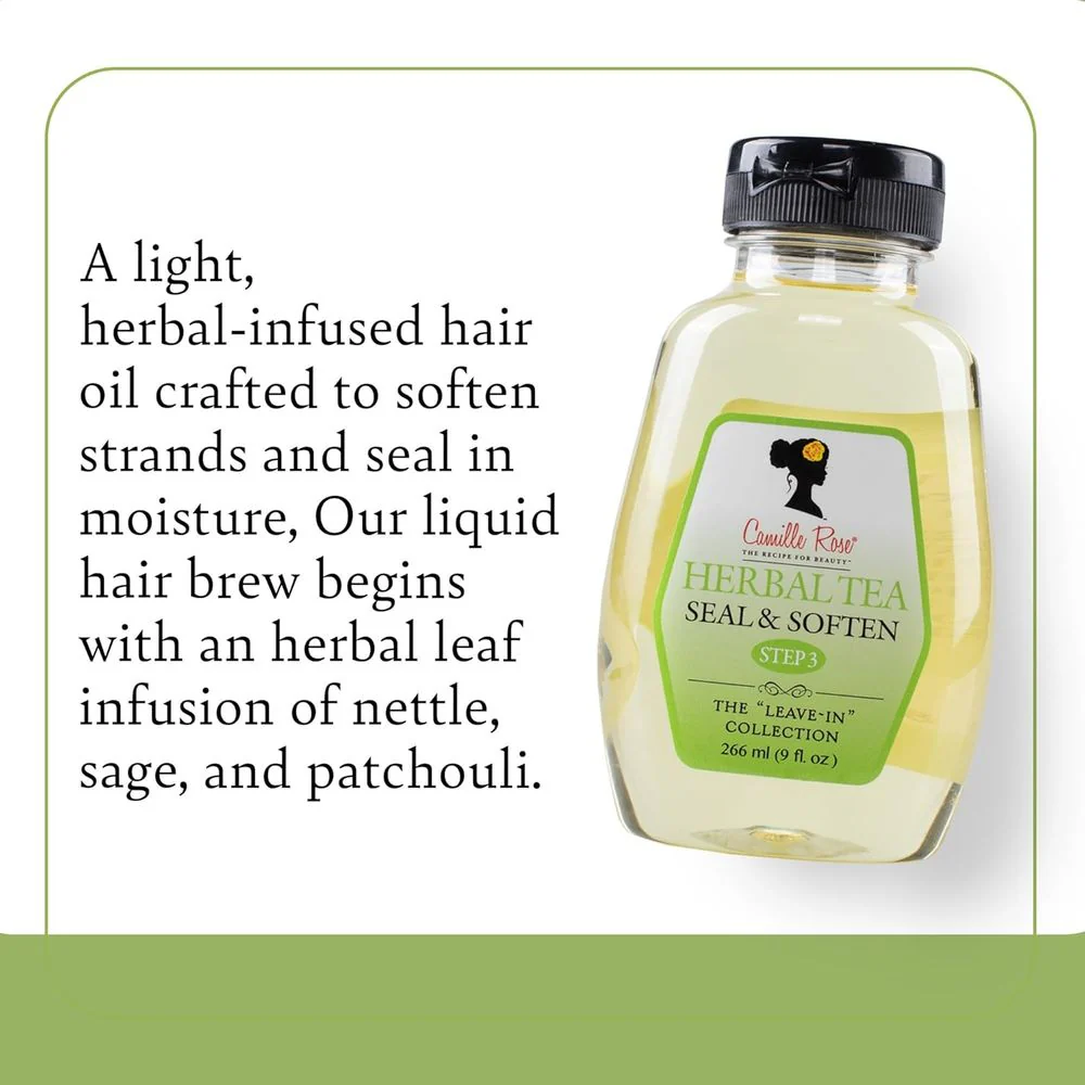 Camille Rose Herbal Tea Leave-In Hair Oil - 9 fl oz - Image 2