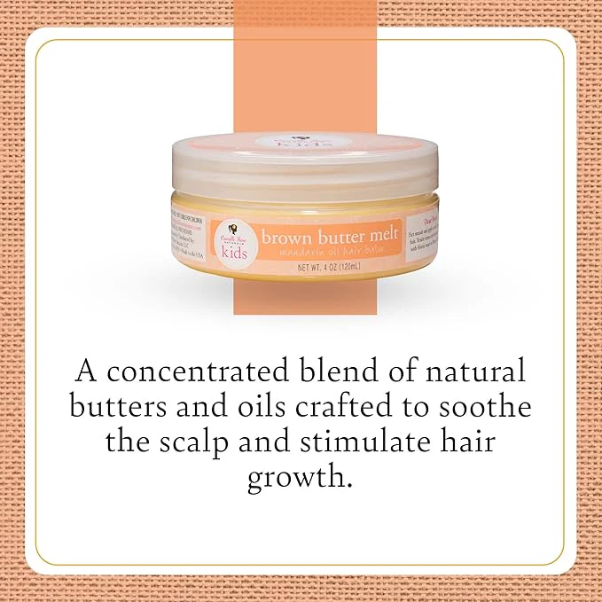 Camille Rose Kids Brown Butter Melt with Mandarin Oil – 4 oz - Image 3