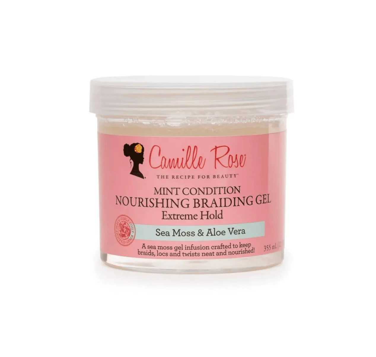 Camille Rose Mint Braiding Hair Gel โ 12 oz