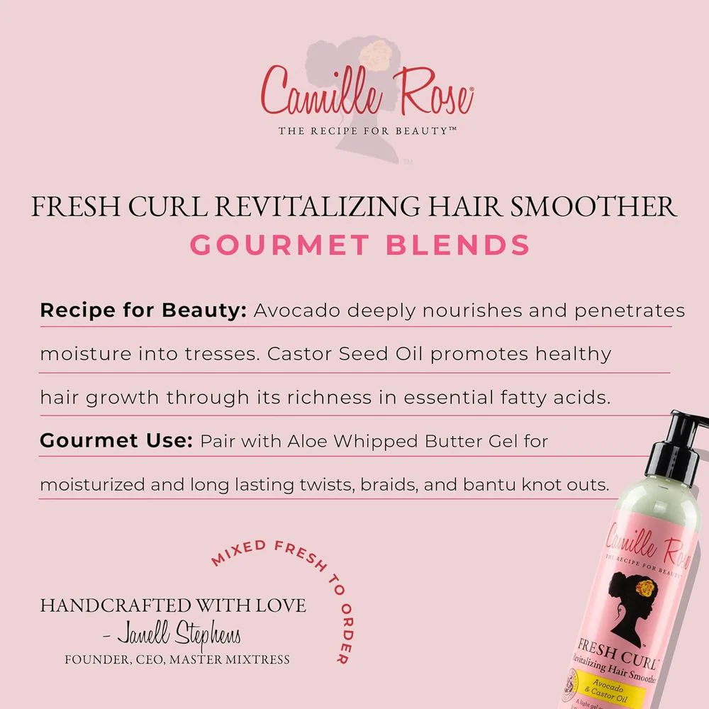 Camille Rose Fresh Curl Styling Lotion & Detangler - 8 oz - Image 2