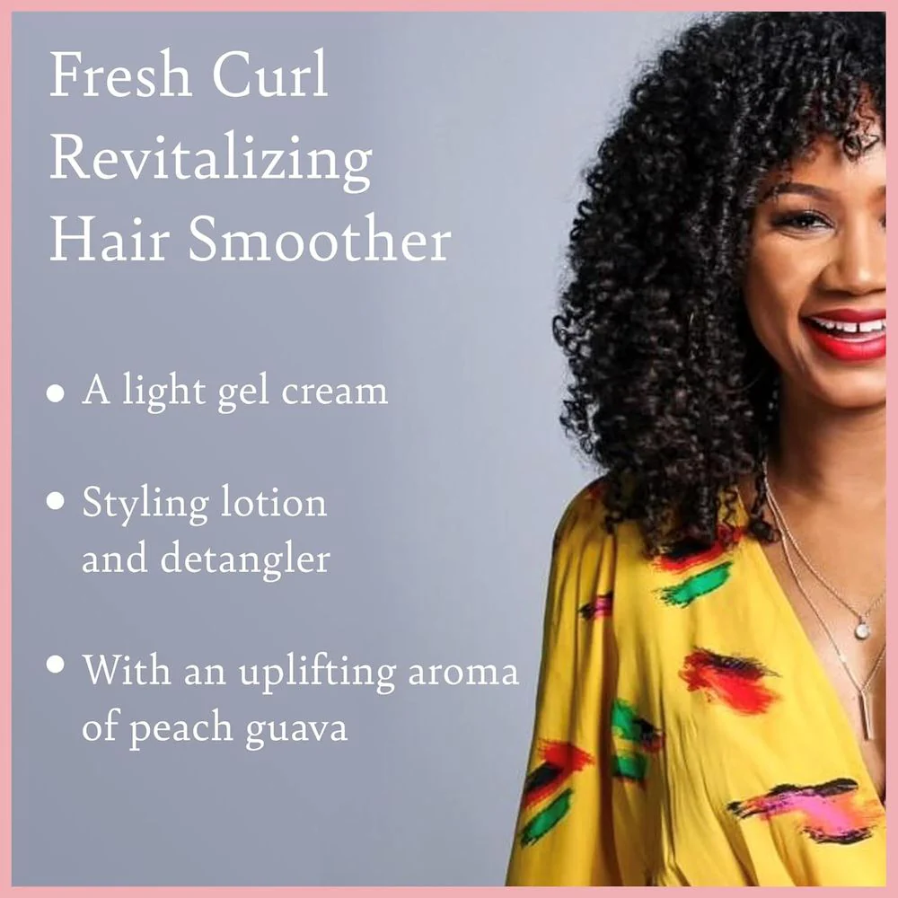 Camille Rose Fresh Curl Styling Lotion & Detangler - 8 oz - Image 4